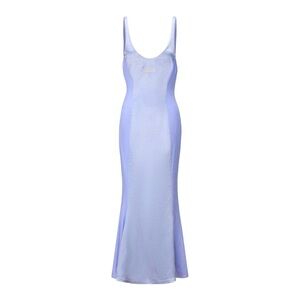 LUNAR NEW YEAR DRESS: Dawang Sen Sleeveless Maxi Dress in Periwinkle